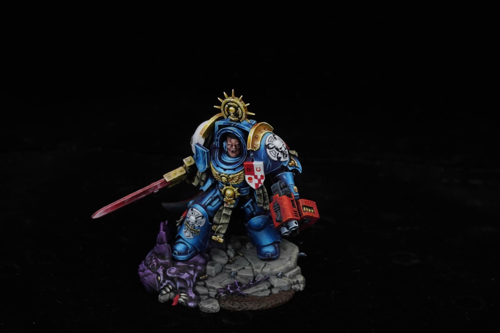 Capitaine Terminator — NMM doré, pièce signature Valhalla Painting